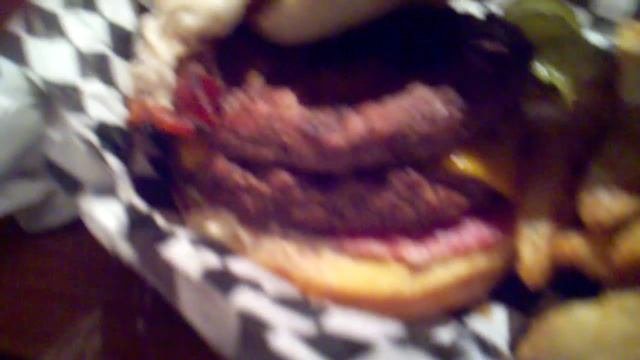 Orc Warchief Burger!  AFK Tavern