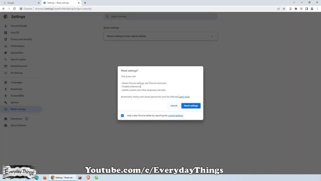 Start Fresh: How to Reset Google Chrome to Default Settings