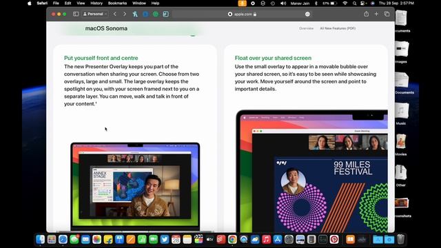 macOS Sonoma 14 Is Released | macOS Sonoma Features | macOS Sonoma MacBook Air M1