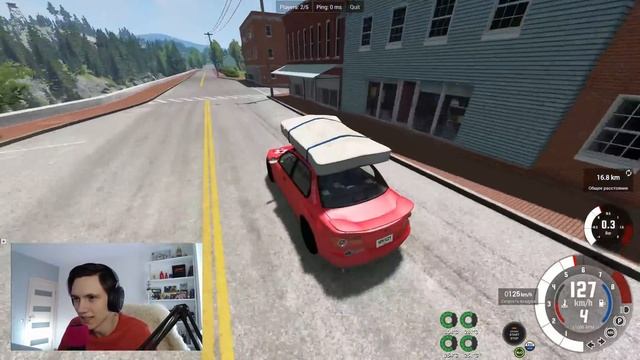 ВОР МАТРАСОВ...ПОГОНИ  BEAMNG DRIVE MULTIPLAYER