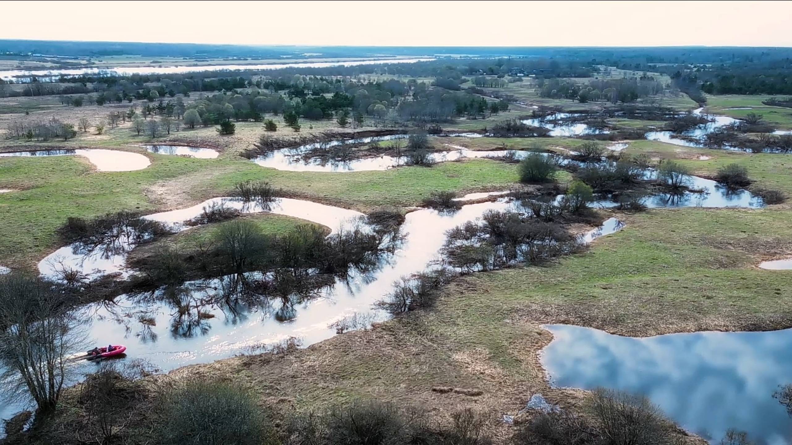 Водномоторный поход по рекам Кудеб и Щепец