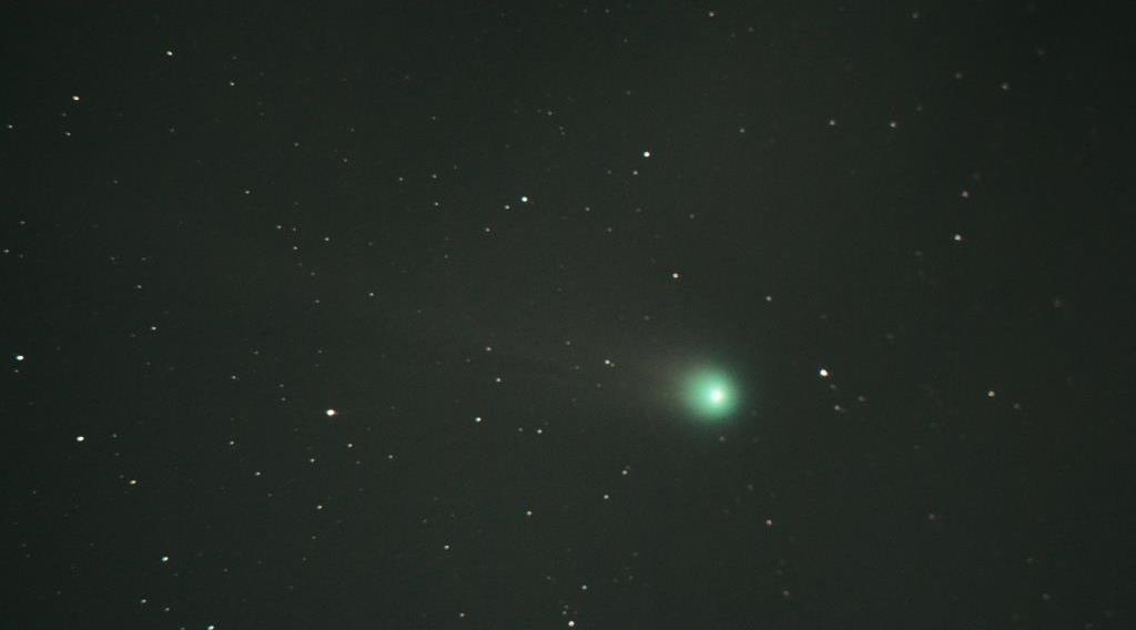 Комета 12Р Pons Brooks. Вид через фотоаппарат и телескоп