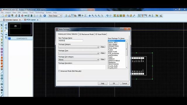 How to Build Proteus Library