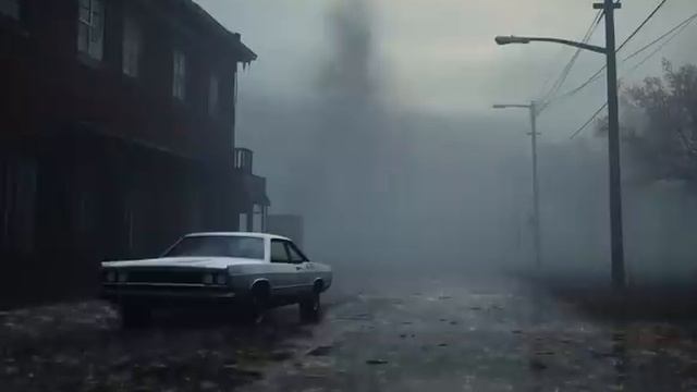 Окружение Silent Hill - 3 часа расслабляющей музыки под звуки дождя