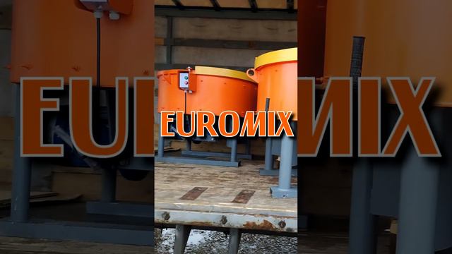 Concrete mixers EUROMIX #shorts