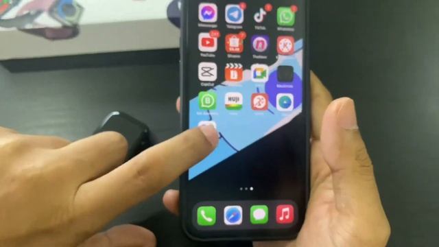Connect M16 Dengan Handphone