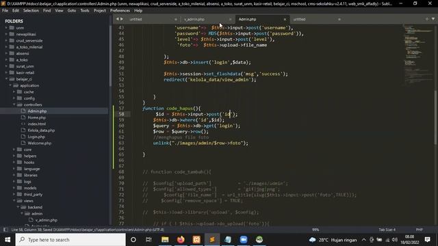 Membuat Edit dan Delete Modal Bootstrap admin LTE