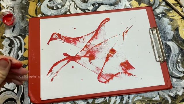 Бэкграунд - ФОН для каллиграфии [Простой способ]