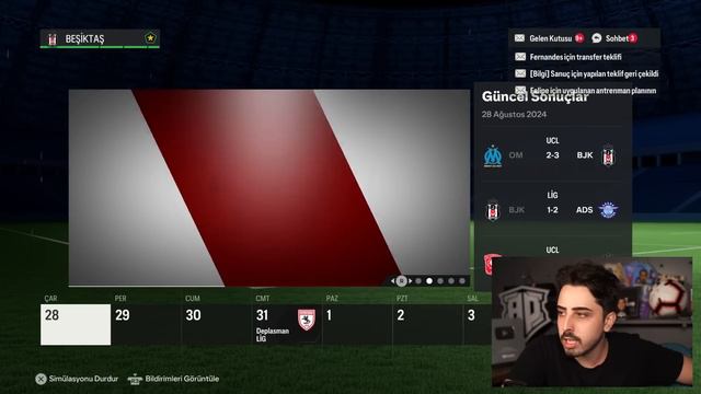BEŞİKTAŞ'A YENİ HOCA ve YENİ TRANSFERLER! // BEŞİKTAŞ REBUILD // FC 24 KARİYER MODU