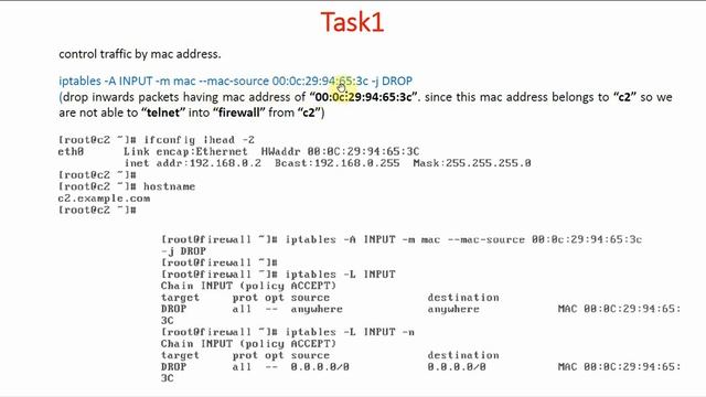 53 Filtering based on MAC Address in Iptables Firewall | Mastering Iptables Firewall