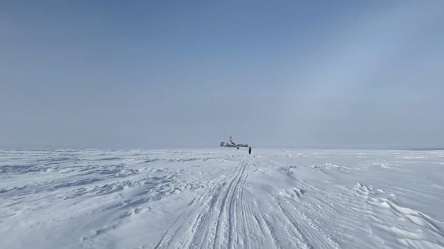 Лыжный поход на остров Спас-Каменный 10.02.2024