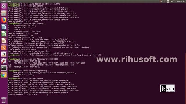 Install docker on ubuntu