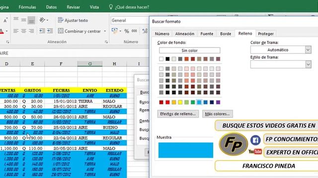 BUSCAR Y REEMPLAZAR FORMATOS
