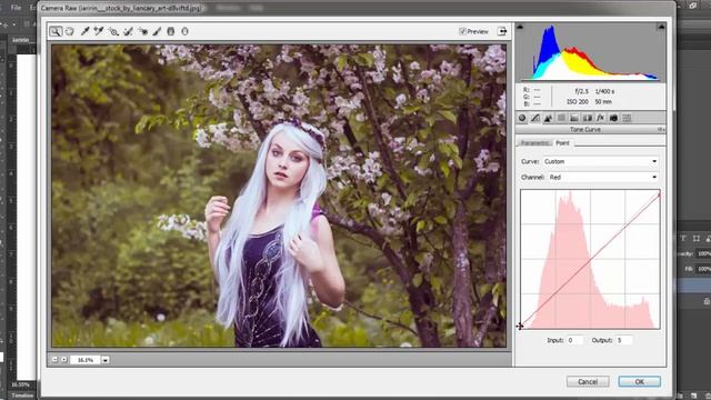 How to Edit outdoor portrait | Photoshop CC Tutorial | Camera RAW Filter ☺
