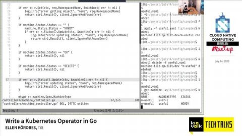 Write a Kubernetes Operator in Go with Ellen Körbes