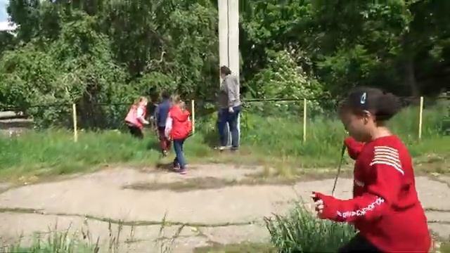 Детская стрельба из лука.