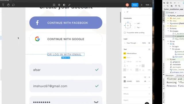 Flutter Speed Code: Building Sign Up UI (Figma to Flutter)