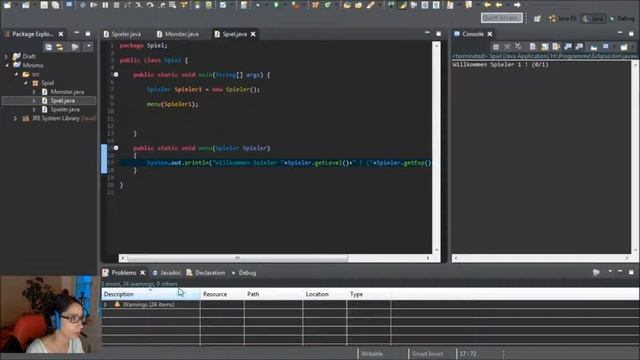 JAVA für Anfänger : textbasierendes POKEMON-like Game #3