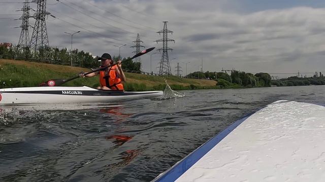 Paddling again