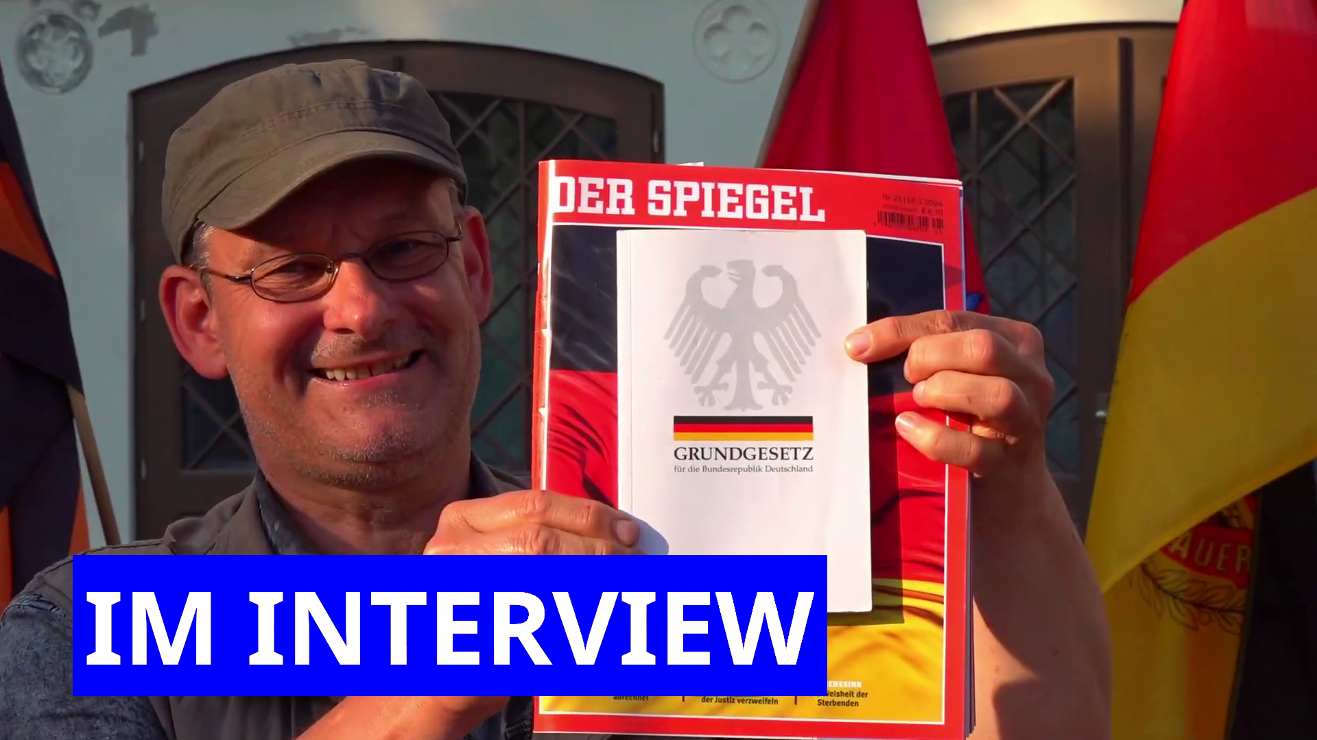 Rüdiger Hoffmann im Interview mit NTV ZT Russia - Wittenburg MV 23. Mai 2024