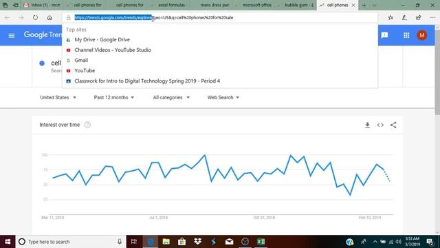 How to Automate Google Trends Search in Excel