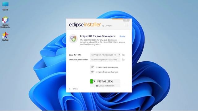 how to install eclipse ide 2022-09 on window 10