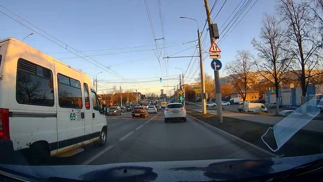 пример видео с регистратора 70mai dash cam pro plus+