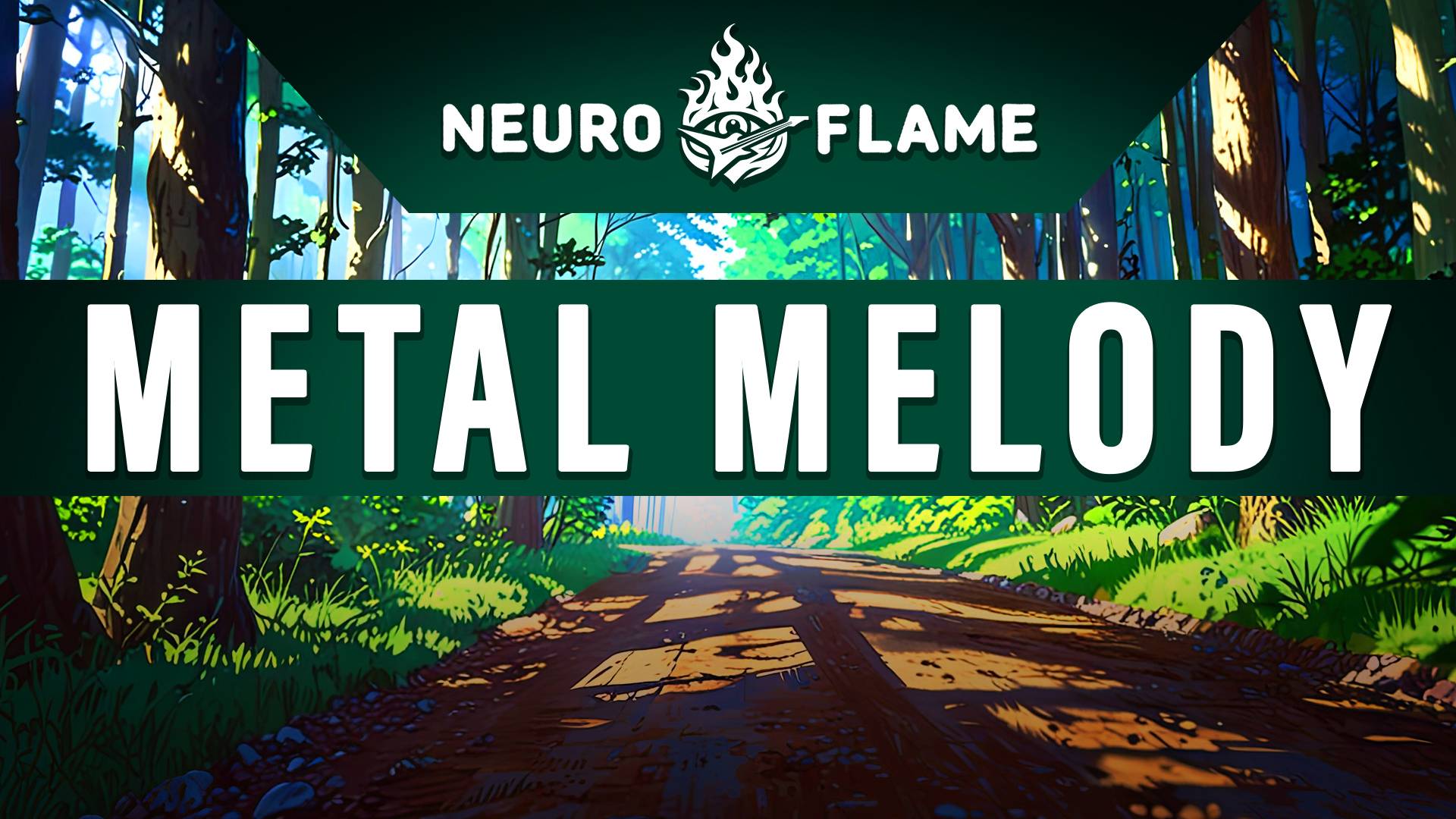 METAL MELODY. 0001 | 🌲Forest Walk | 🔥Neuro_Flame🎸 | AI Music 🤖