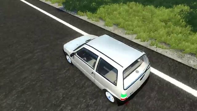 BeamNG  краш тест машины ""ОКА"