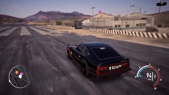Need for Speed™Payback  voiture abandonner Nissan Fairlady + test vitesse