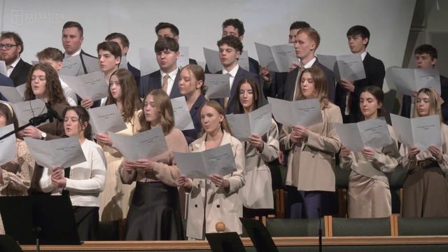 Пение «Господь есть мой свет» - Молодёжный Хор