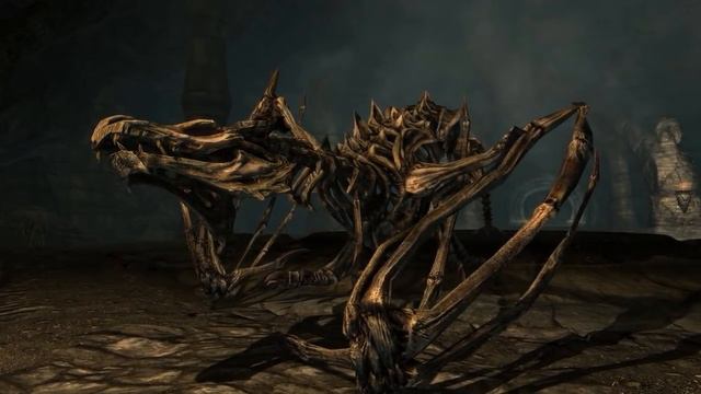 The Skeletal Dragon, where did it come from?  - The Elder Scrolls Lore