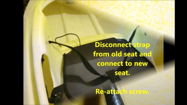 Kayak Seatback Replacement (Swifty 9.5)