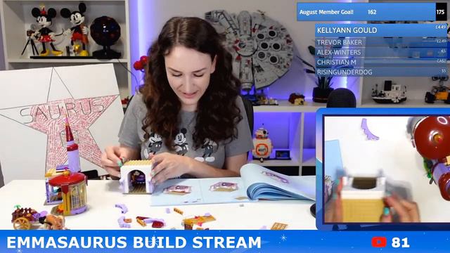 🔴  Beauty & The Beast Castle Live Build Stream (43196)