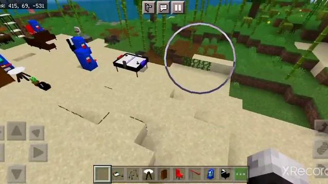 Майнкрафт пе мод на мебель (для декора).