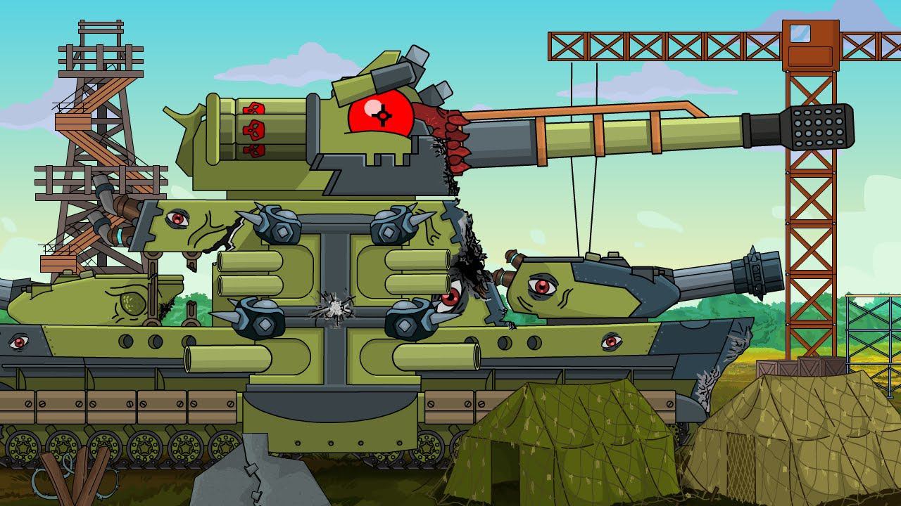 Сухопутный Крейсер: Полевой ремонт Танка-Монстра и обратно в строй !