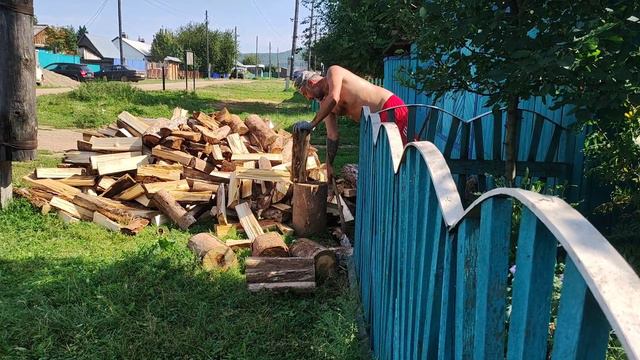 Осенние заготовки продолжаются.