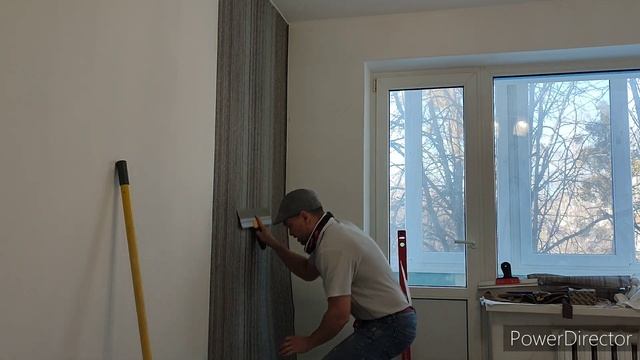 Поклейка обоев