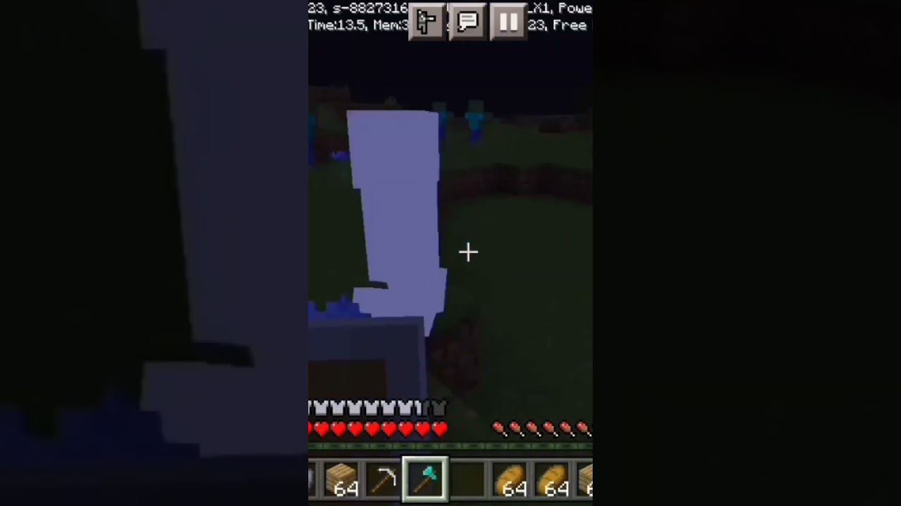 если я встречу скелета это видео закончится #shorts #рек #minecraft #майнкрафт