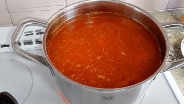 Быстрый суп на обед! Ну, оочень вкусный! 3 апреля 2023г