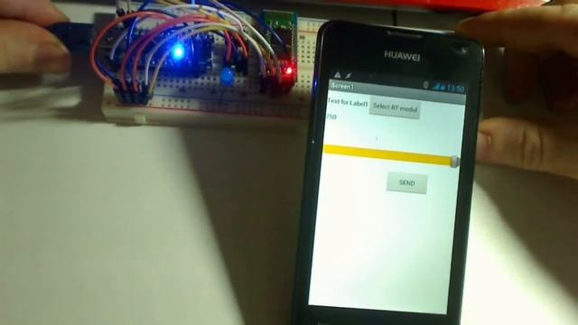 App Inventor 2 - Arduino Digital Potentiometer SPI control, Eeprom store