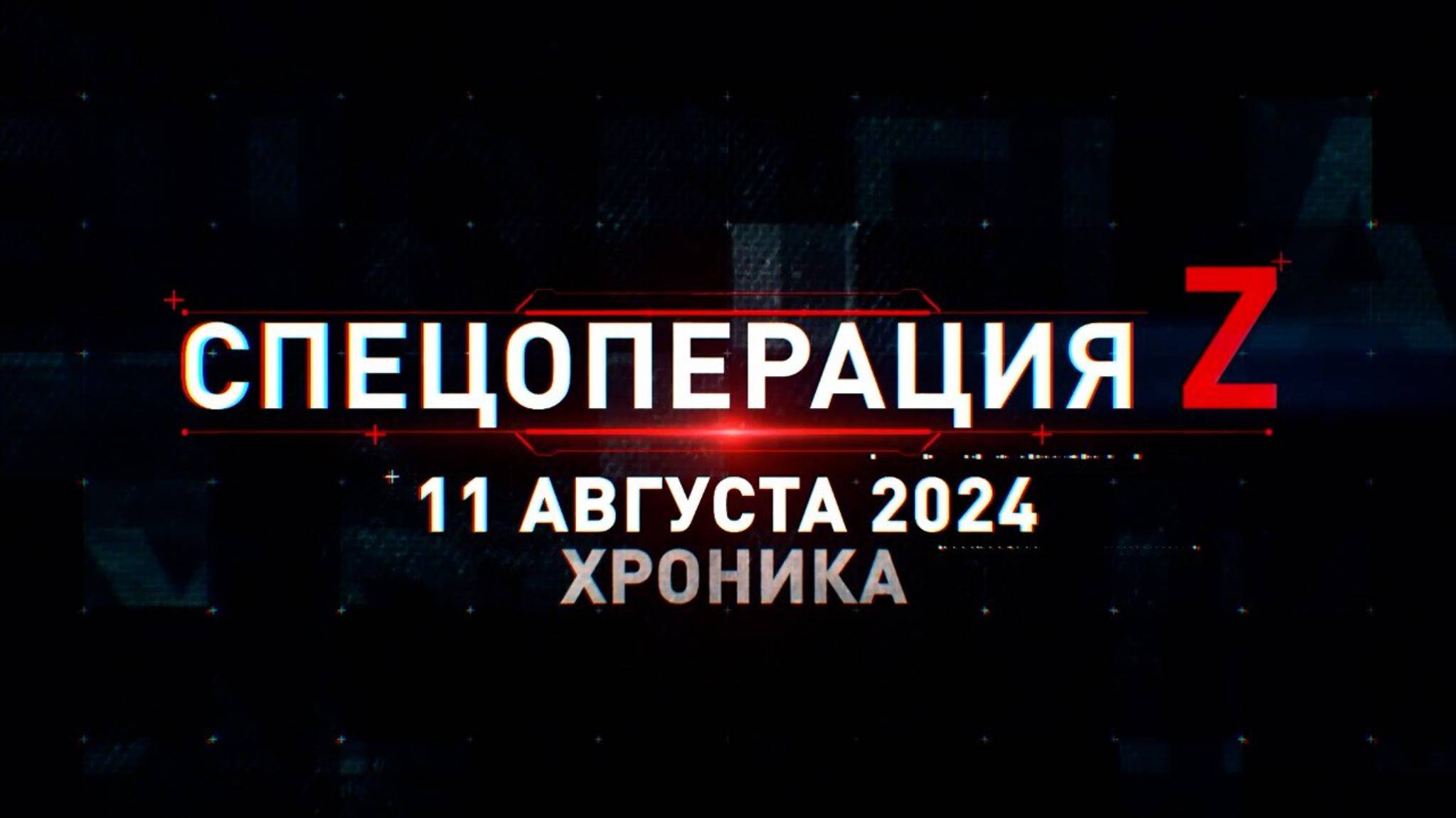 Спецоперация Z: хроника главных военных событий 11 августа