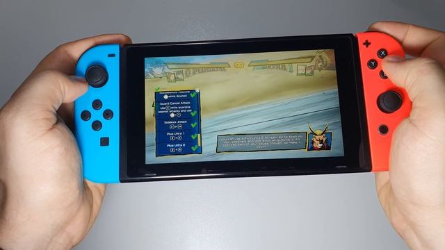 MY HERO ONE'S JUSTICE 2 Nintendo Switch handheld gameplay