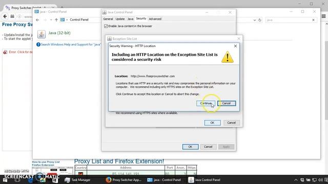 Java Fix : Applications Blocked by Security Settings for Windows 10  8 7- Solved