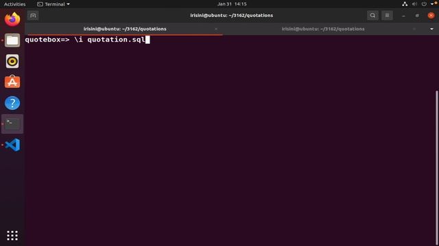 Go + PostgreSQL I