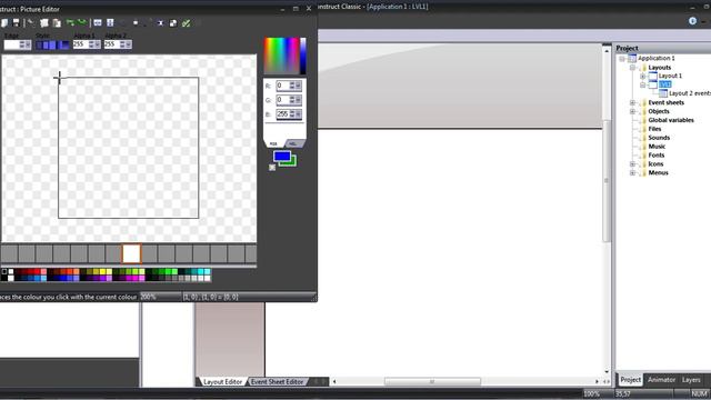 Создаём платформер (часть 1)-меню и 1уровень