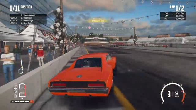 WRECKFEST-DODGE CHARGER PS4 PRO