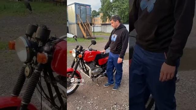 Тот самый звук jawa638 из 90х   jawa350Piter jawa jawa350 ява638 мотоцикл мото ссср мечта