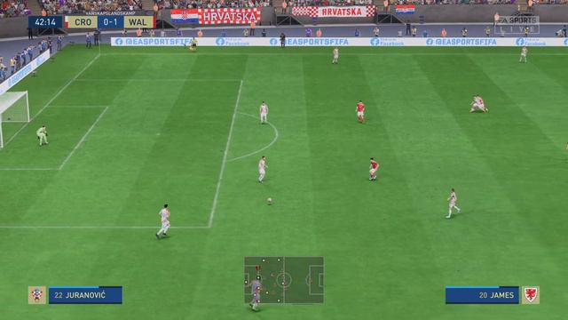 FIFA 23 - Croatia vs Wales- EURO 2024 Qualifiers Match | PS5