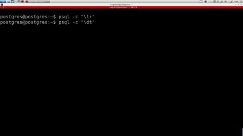 POSTGRESQL - 9. psql : le client indispensable
